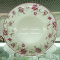 8 inch porcelain plate,chinese dinner plate,soup plate